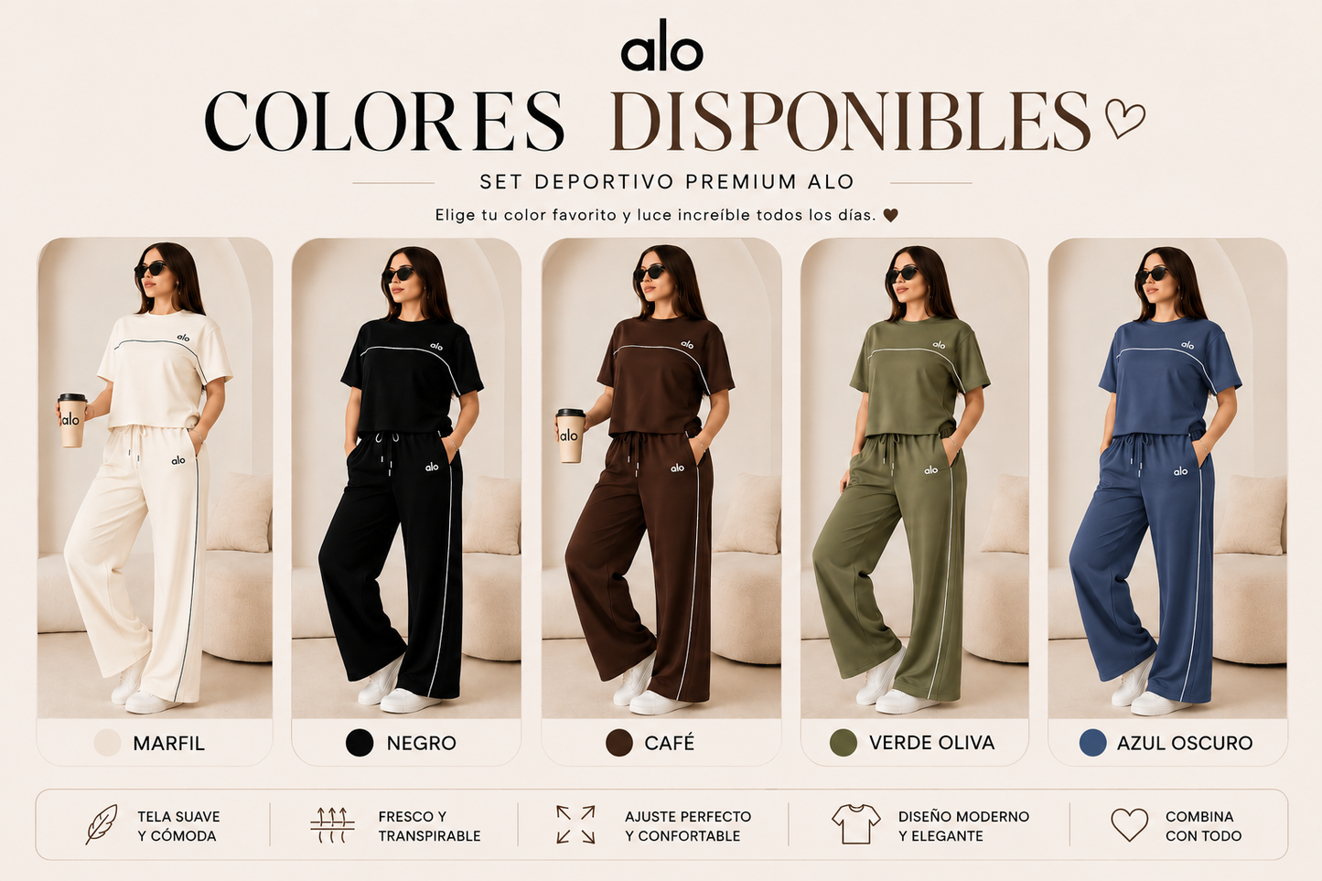 SET DEPORTIVO PREMIUM ALO 😍