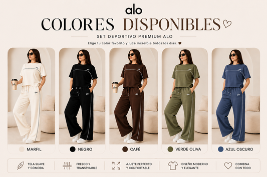 SET DEPORTIVO PREMIUM ALO 😍