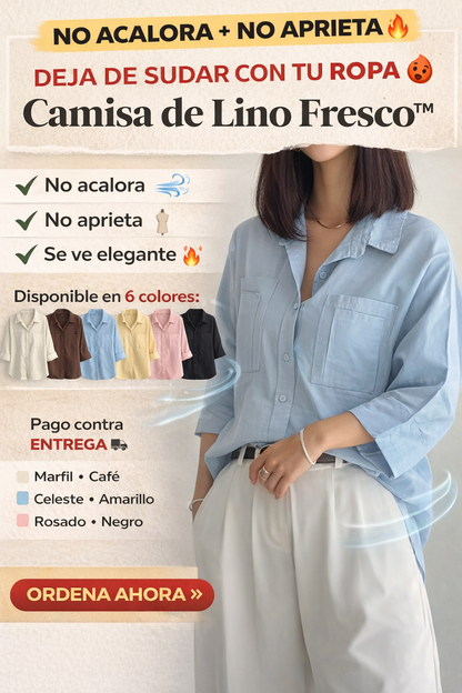 CAMISA DE LINO✨
