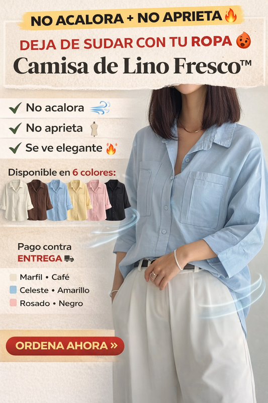 CAMISA DE LINO✨