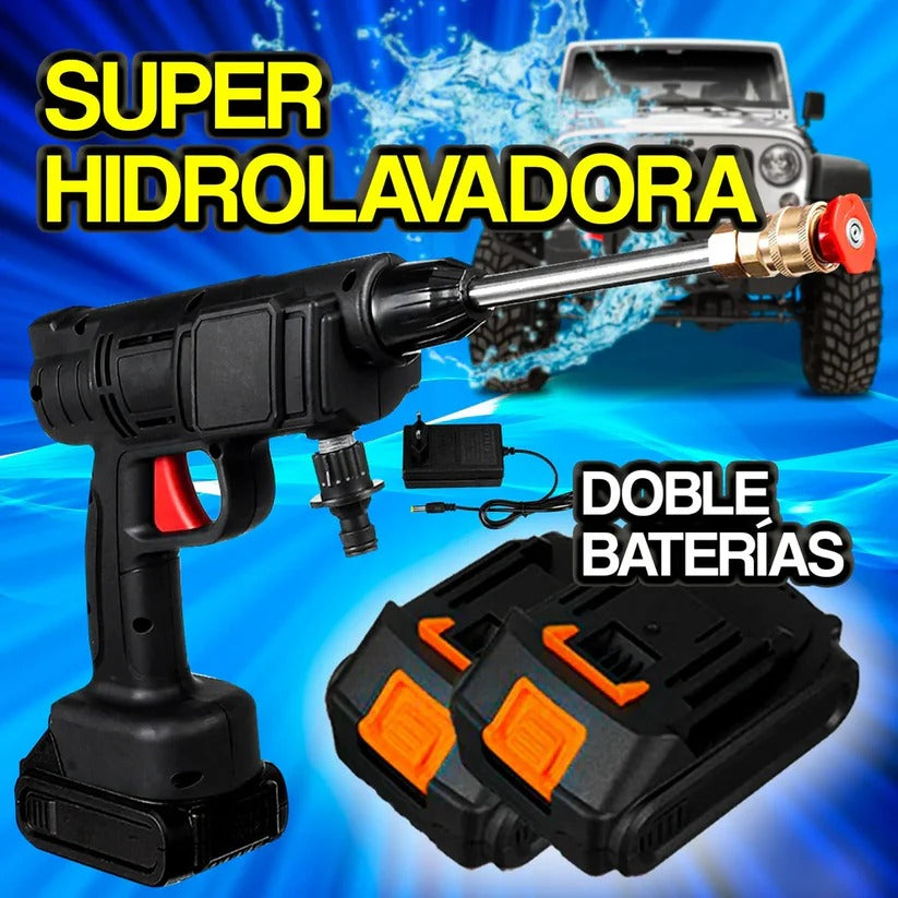 HIDROLAVADORA INALAMBRICA DE ALTA PRESION CON DOS BATERIAS + OBSEQUIO MALETIN GRATIS 🎁