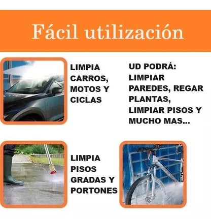 HIDROLAVADORA INALAMBRICA DE ALTA PRESION CON DOS BATERIAS + OBSEQUIO MALETIN GRATIS 🎁