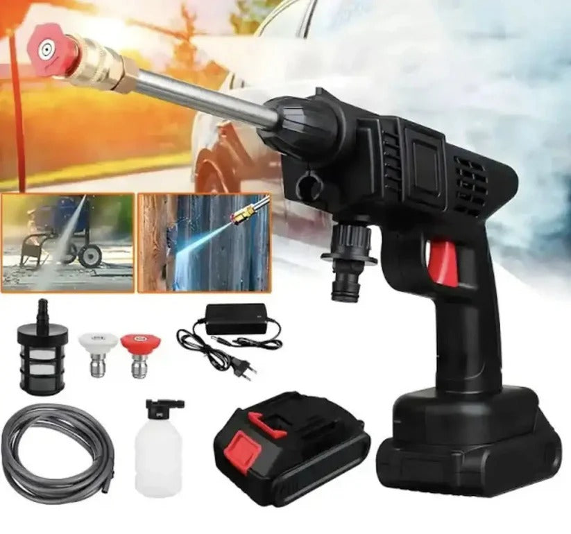 HIDROLAVADORA INALAMBRICA DE ALTA PRESION CON DOS BATERIAS + OBSEQUIO MALETIN GRATIS 🎁