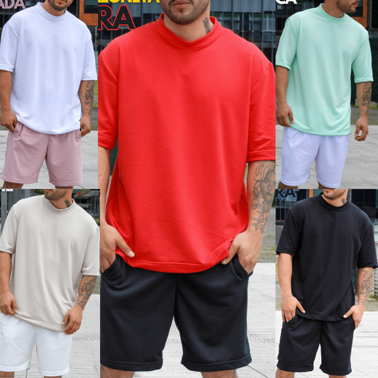 CAMISETAS OVERSIZE HOMBRE